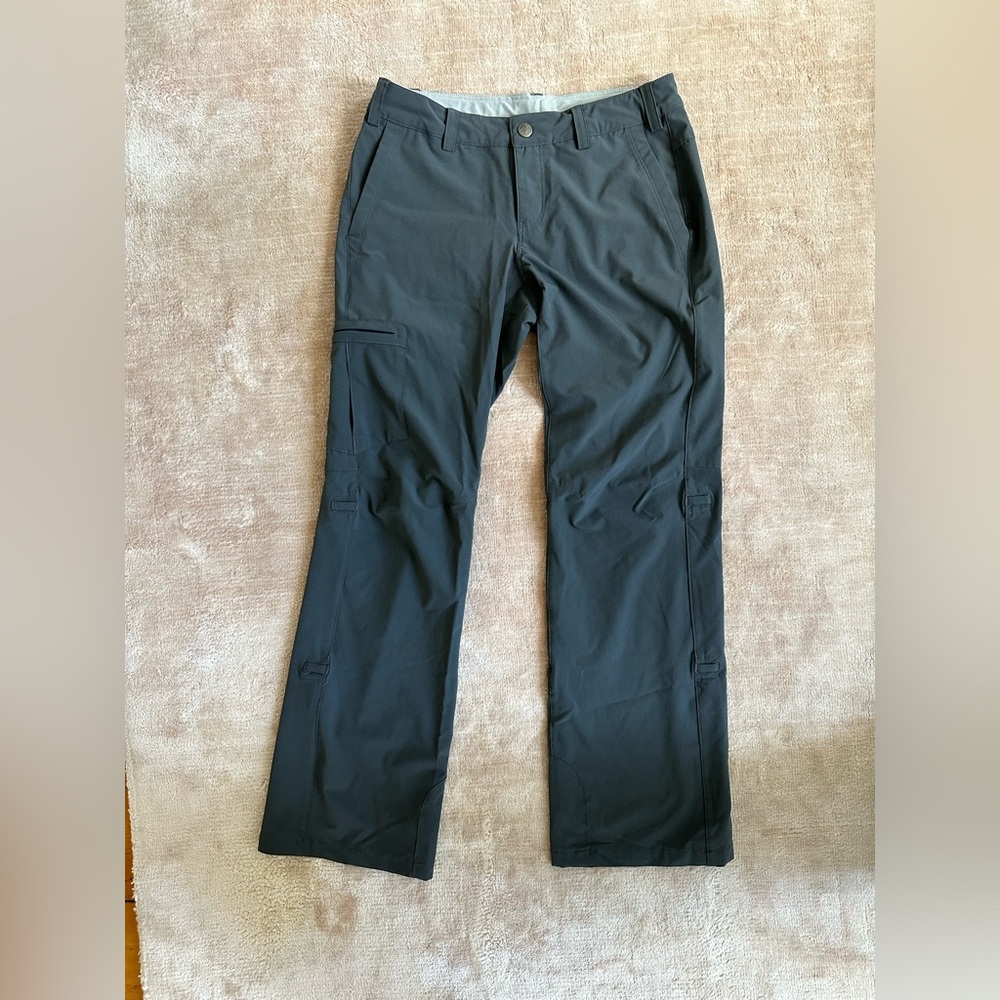REI grey womens hiking pants - size 4
